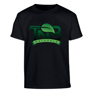 TNB Naturals Short Sleeve Tshirt Green Gradient Logo