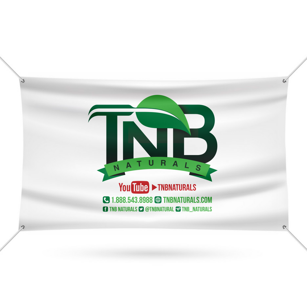 TNB Naturals Banner White